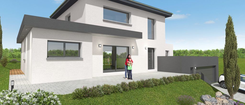 villa sous sol rdc étage contemporain ceyrat (3)